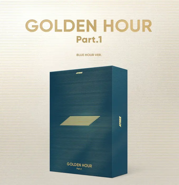 ATEEZ, GOLDEN HOUR: Part.1 BLUE HOUR Ver.