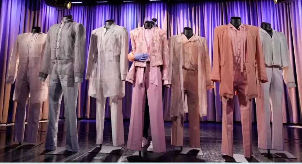 BTS outfit in the Grammy Museum